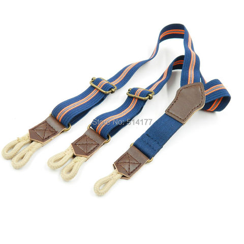 2022 New button Suspenders baby Leather Braces Buttons tirantes kids suspensorio Children bretelles hommes jartiyer bretels ► Photo 1/6