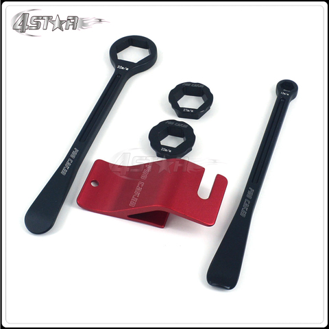 10MM 12MM 22MM 27MM 32MM Aluminum Tyre Iron Set Changing Tool Kit Tire Lever Wrench Spanner Head Bead Holder For Japanese Bike ► Photo 1/6