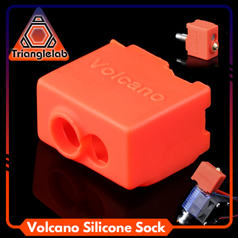 trianglelab high quality cartridge heater bock silicone socks Volcano socks for volcano heated block for volcano hotend nozzle ► Photo 1/6