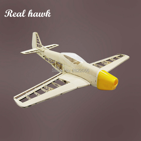 RC AirPlanes Laser Cut Balsa Wood Kit Wingspan 1000mm NEW P51  Frame without Cover Model Building kit Woodiness model PLANE ► Photo 1/5