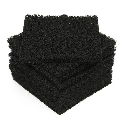 10Pcs/Set Activated Carbon Filter Sponge For 493 Solder Smoke Absorber ESD Fume Extractor 12.8x12.8cm Drop Shipping ► Photo 1/6