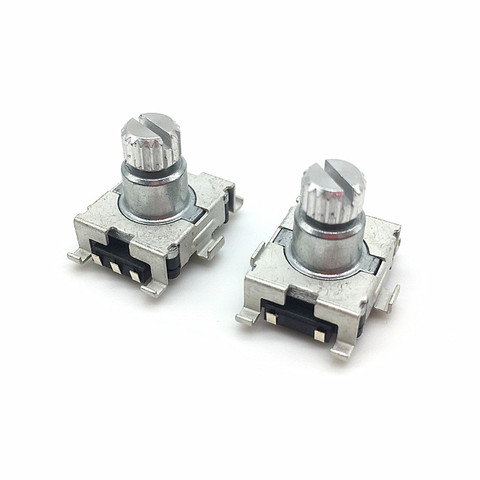 2pcs/lot EC11 Rotary Encoder Code Switch 30 Position With Push Button Switch SMD Type 5pin 9.5mm Plum Shaft ► Photo 1/6