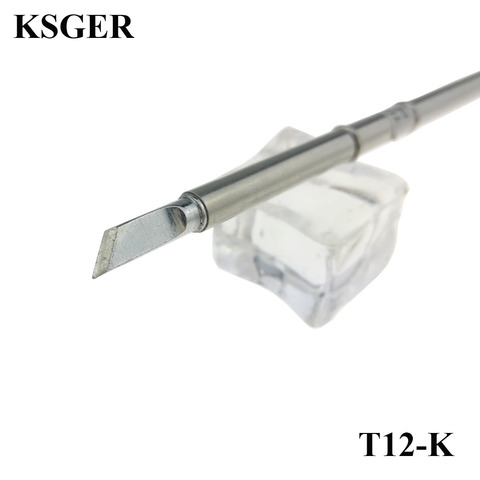 KSGER T12-K Tips STM32 OLED/LED Soldering Station DIY Welding Tip Soldering Iron For FX951 Hand8S Melt Tin Repair Tools ► Photo 1/6
