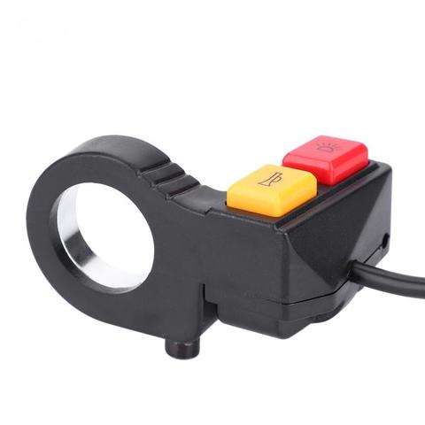 Electric Bike 2 in 1 Head Light Horn Switch Turn Signal Bell Switch Button for Motorcycle E-Bike Electric Scooter Bicycle ► Photo 1/6