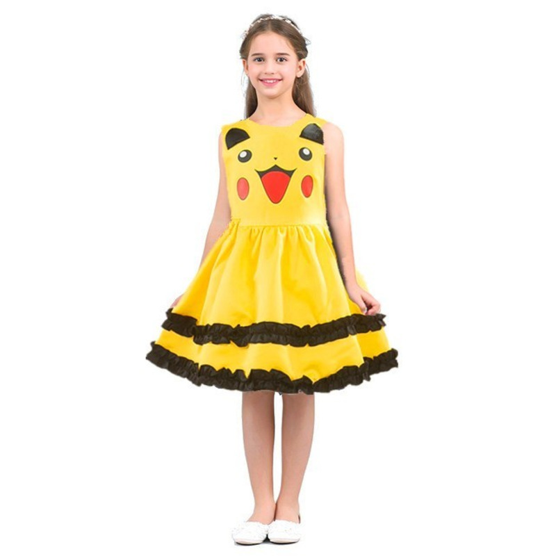 Halloween Pikachu Role-playing Cosplay Costume Carnival Party Masquerade  Fancy Dress - AliExpress