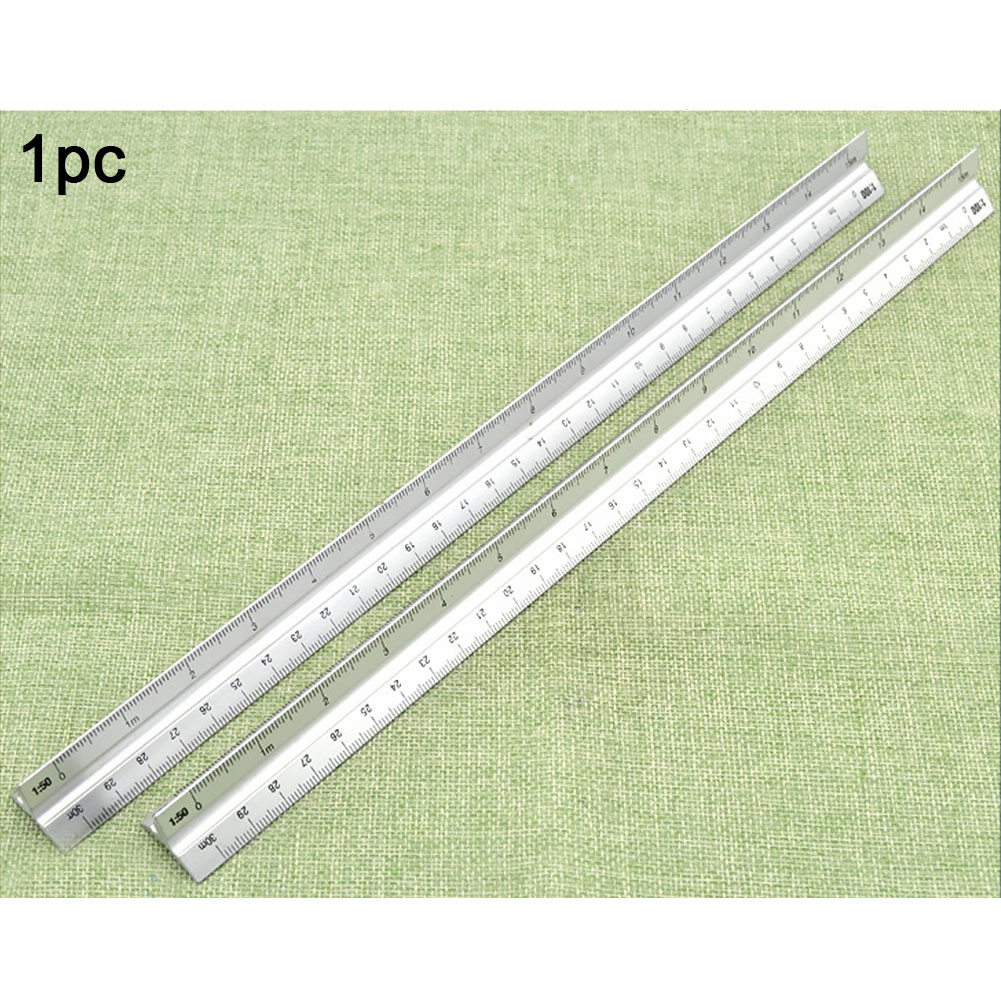 1 Pcs Tri-scale Precision Ruler 8930 Multifunction Foot Design Drawing  Drawing Measurement Tool 30cm