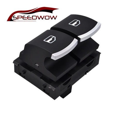 SPEEDWOW Electric Power Window Control Switch Button OE 5K3 959 857 A For VW Eos Golf MK5 MK6 GTI 2 Door Scirocco Tiguan Polo ► Photo 1/6