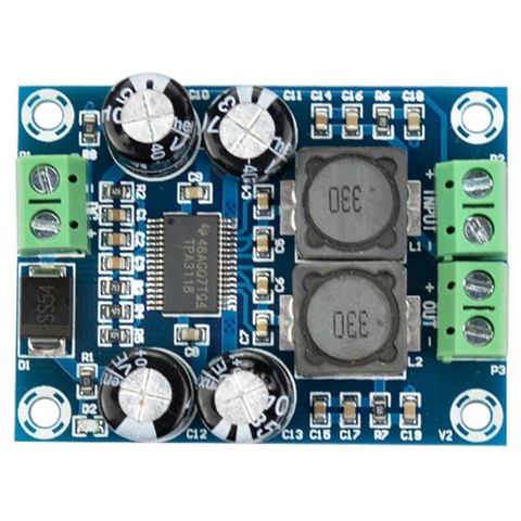 XH-M311 Mini Digital Amplifier Board TPA3118 Audio Amplifier Board Audio Power Amplifier Module Mono 60W ► Photo 1/6