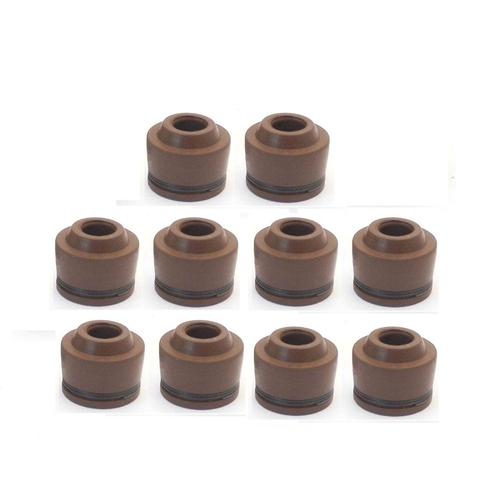 10pcs Motorcycle Engine Cylinder Valve Stem Oil Seals For GY6 50cc 125 150cc QMB139 157QMI 152QMI Scooter Moped ► Photo 1/4