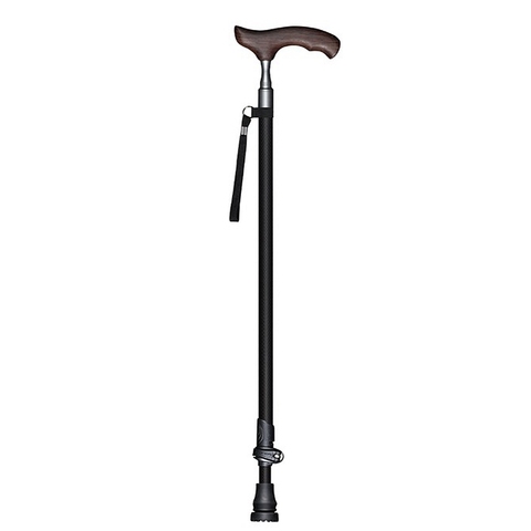 Elderly Carbon Fiber Walking Cane Stick Lightweight Adjustable With Comfortable T Handle Quick Lock Parents Gift 1 Piece ► Photo 1/6