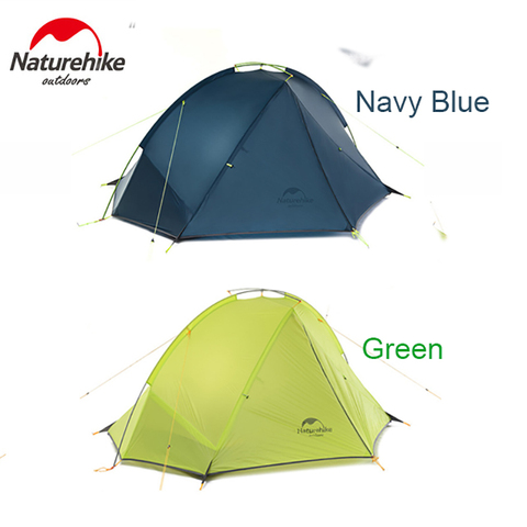 Naturehike 1-2 Persons 20D Nylon Taga Outdoor Waterproof Ultralight Camping Tent For One Bedroom One Man Only 1kg Two Man 1.2kg ► Photo 1/6