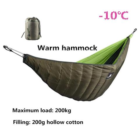 Mounchain Winter Warm Sleeping Bag Hammock Underquilt Sleeping Bag Warmer Under Quilt Blanket for Outdoor Camping hiking ► Photo 1/6