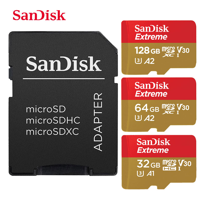 Carte micro sd 64go microsd extreme sdxc Sandisk