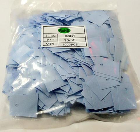  50 PCS Large TO-3P TO-247 silicone sheet insulation pads silicone insulation film ► Photo 1/1