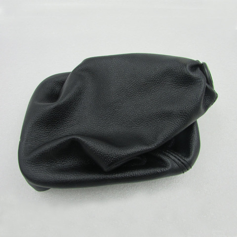 for KIA Cerato manual gear shift stick shifter knob Dust-proof cover real leather ► Photo 1/1