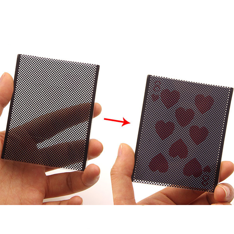 New Hidden Funny Poker Black Card Vanish Illusion Change Sleeve Close-Up Street 