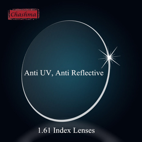 Chashma Lenses 1.61 Index Clear Recipe Lens Eyes Optical Glasses Customize Prescription Lenses ► Photo 1/1