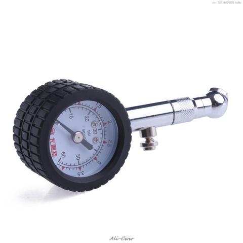 2022 New Car Vehicle Automobile Tire Air Pressure Gauge 0-60 psi Dial Meter ► Photo 1/1