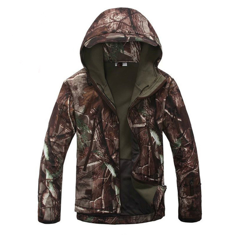 Outdoor Pro Man Military Tactical Hiking Jacket Lurker Shark Skin Softshell V5 Outdoor Hunting Coat Hooded Army Camo Outerwear ► Photo 1/6