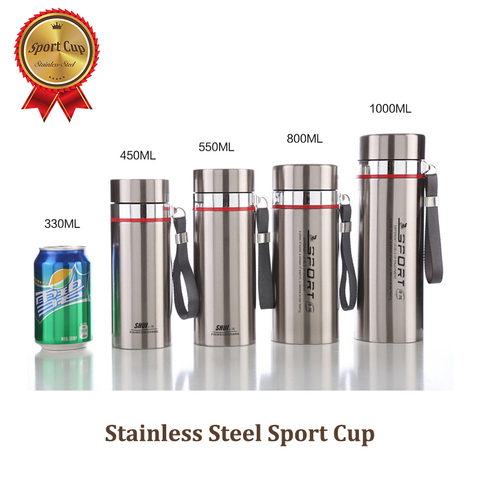 Superior 1000ML Thermos Vacuum Insulated Water Bottle Stainless Steel Mug Classic Vacuum Bottle Thermos Vacuum Insulated Bottle ► Photo 1/1