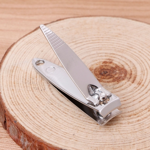 Stainless Steel Nail Clipper Cutter Trimmer Manicure Pedicure Care Scissors New ► Photo 1/6