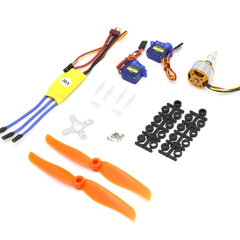 A2212 2212 2200KV Brushless Motor 30A ESC Motor 6035 Propeller SG90 9G Micro Servo for RC Fixed Wing Plane Helicopter ► Photo 1/6