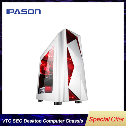 IPASON VTG SEG Desktop Computer Chassis /Computer Mainframe /Water-cooled Gaming PC Chassis MATX ► Photo 1/6