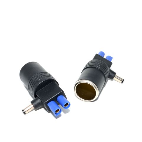 1Pcs DC 5.5 x 2.1mm Male To Car Cigarette Lighter Socket EC5 Female Connector Adapter ► Photo 1/6