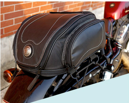 Waterproof Motorcycle Bag Uglybros Ubb-223 Motorbike Bag  Retro Motorcycle Rear Bag Moto Seat Tail Pack helmet bag shoulder bag ► Photo 1/1