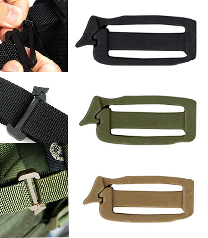 25mm Webbing bag Buckle Outdoor link Tactical Hike Military Connect clip Camp Molle backpack Strap web webdom attach travel kit ► Photo 1/1