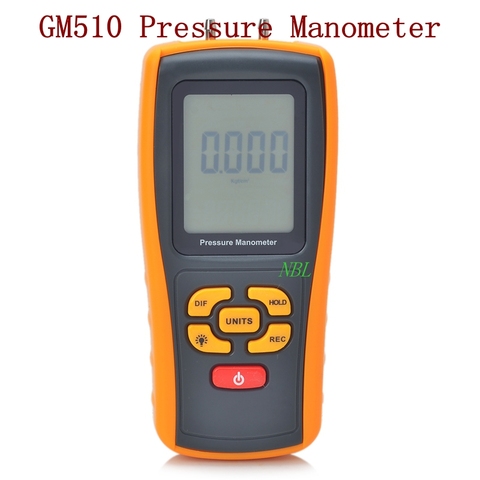 Brand GM510 Multifunction Digital Pressure Manometer 10kPa USB Interface Pressure Gauge Meter Low Battery Indicator Function ► Photo 1/6