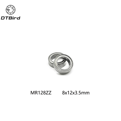 20pcs MR128 MR128Z MR128ZZ Miniature Bearings Ball Mini Bearing 8 X 12 X 3.5mm ► Photo 1/2