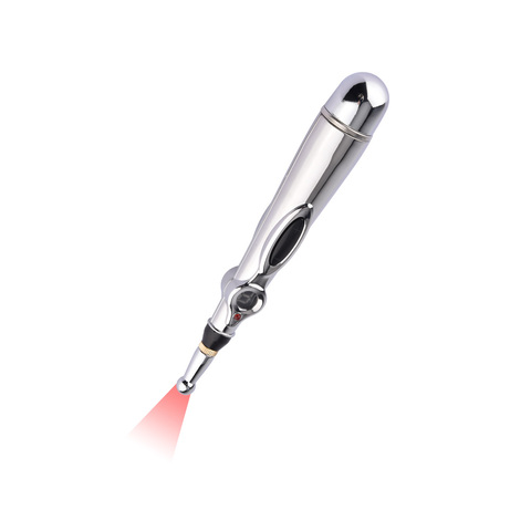 Massage Pen 9 Levels Electronic Meridian Acupuncture Energy Pen Laser Pulse Therapy Pain Relief Massager Pen Health Care ► Photo 1/6