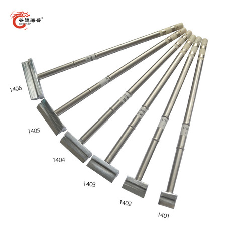 Gudhep T12 Soldering Iron Tips Spatula T12-1401 1402 1403 1404 1405 1406 for FX951 FX950 Soldering Station ► Photo 1/6