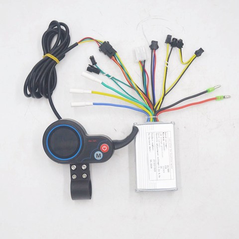 36V 48V 250W/350W Electric Bike Controller with LCD Display Thumb Throttle for Ebike Electric Scooter ► Photo 1/6