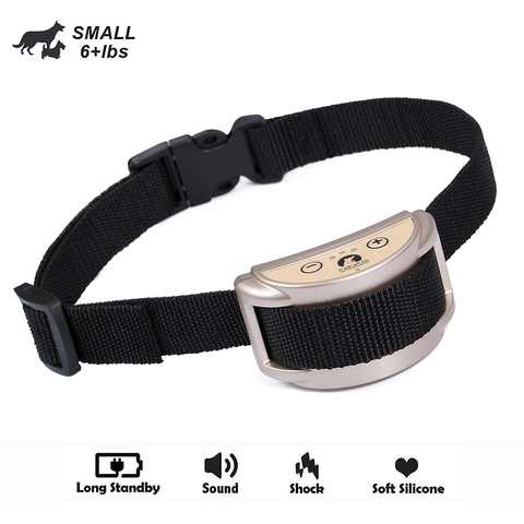 Shock Collar Dog Bark Collar Safe Lightweight Effective Rechargeable Dog Bark Collar w/Automatic - 5 Anti-Barking Trainin ► Photo 1/6
