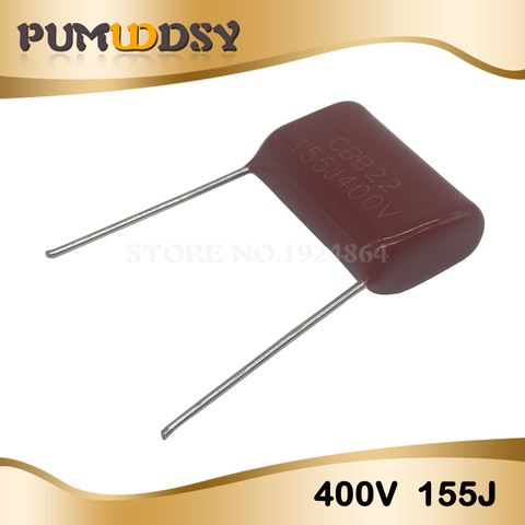 10PCS 400V155J 1.5UF Pitch 20MM 400V 155 1500nf CBB Polypropylene film capacitor ► Photo 1/2