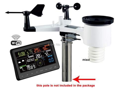 Wireless weather station connect to WiFi, upload data to web wunderground, WS-WH2900-1 ► Photo 1/6