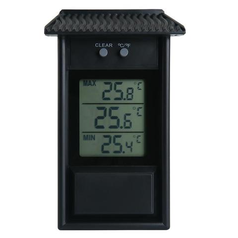 LCD Digital Indoor/Outdoor Waterproof Thermometer Garden GreenHouse Wall Temperature Measurement Max Min Value Display -20~50C ► Photo 1/6