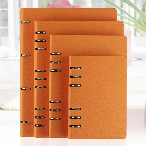 RuiZe faux leather notebook A5 B5 A6 spiral notebook A4 planner ring binder loose leaf notepad agenda 2022 office note book ► Photo 1/6