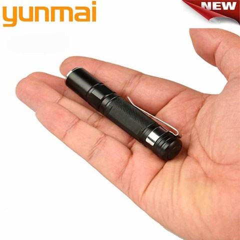 NEW Portable Mini Penlight Q5 2000LM LED Flashlight Torch Pocket Light Waterproof Lantern AAA Battery Powerful Led For Hunting ► Photo 1/6