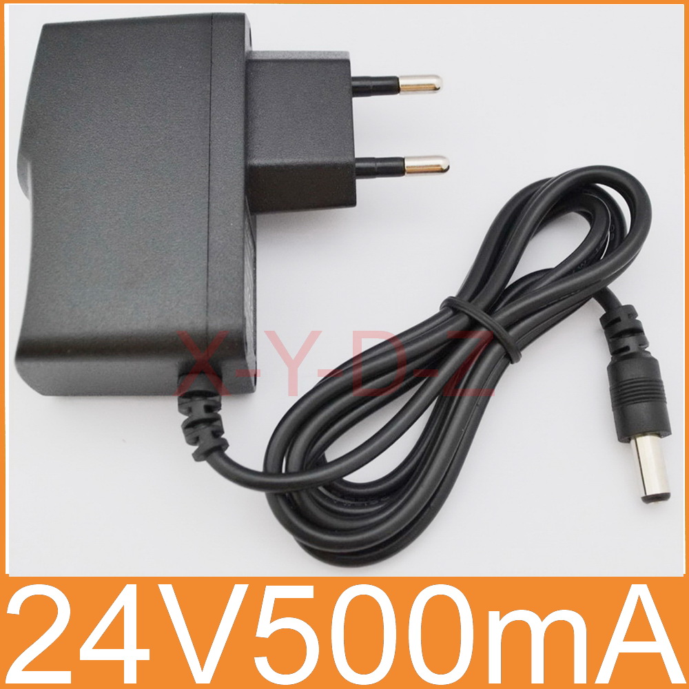 AC Converter Adapter DC 5V 500mA Power Supply Charger US DC 5.5mm x 2.1mm 0.5A 