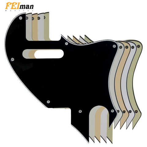 Pleroo Guitar parts Pickguards For Fender American Telecaster F hole Hybrid Guitarra Scratch Plate Support customization ► Photo 1/6