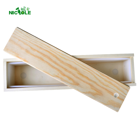 Silicone Soap Mold Long Rectangle Mould with Wooden Box Handmade Swirl Soap Making Tool ► Photo 1/6