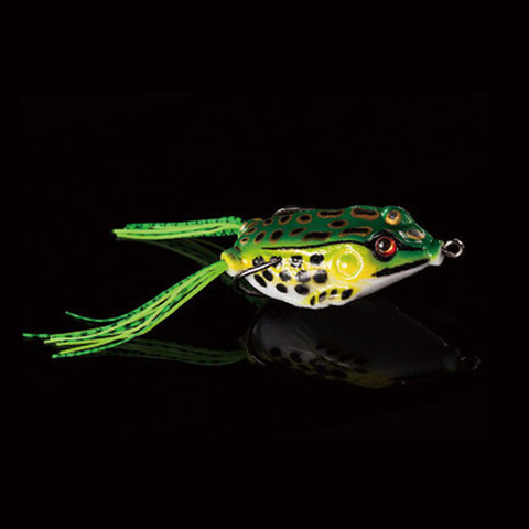 WALK FISH 1PCS 5cm 10g Frog Lure Fishing Lures Treble Hooks Top water Ray Frog Artificial Minnow Crank Strong Artificial Soft ► Photo 1/6