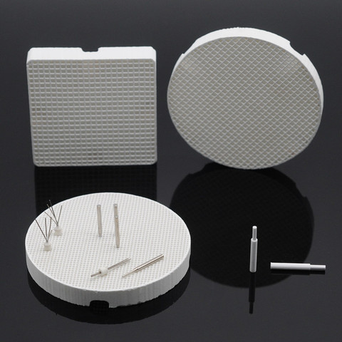 Square/Round Honeycomb Firing Trays Metal Pins/Zirconia Pins For Dental Lab Supplies ► Photo 1/6