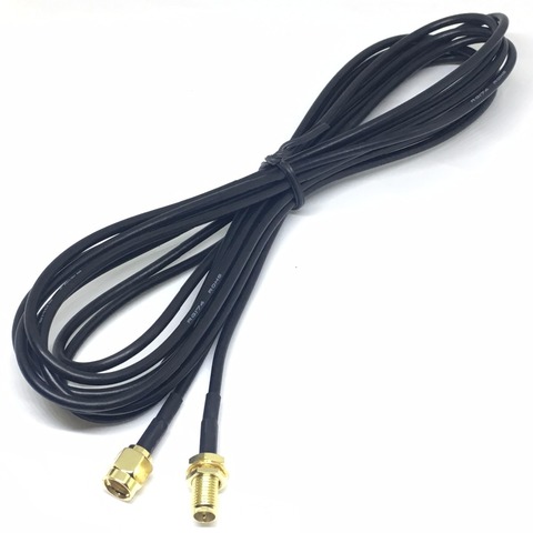 Promotion!WiFi WAN Router 3M Wi-Fi Antenna Extension Cable RP-SMA ► Photo 1/4