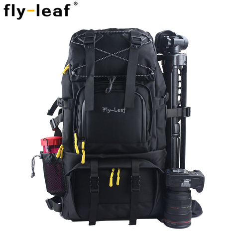 EMS hot sale FlyLeaf FL303 double-shoulder camera bag professional slr aluminum digital laptop bag  the big bag ► Photo 1/5