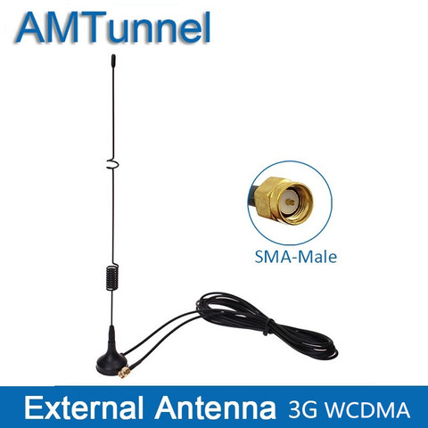 3G antenna with SMA connector 3g external antenna 7dBi router antenna 3M cable for Huawei 3g router E960  PCI Router USB Modem ► Photo 1/5