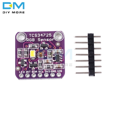 Digital RGB Color Sensor IR Filter White LED TCS34725 Module For Arduino UNO R3 Diy Electronic PCB Board Fluid and Gas Analysis ► Photo 1/5